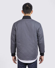 Load image into Gallery viewer, Hi-Lo Reversible Bomber Jacket